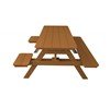 Traditional Picnic Table w/ ADA Bench