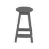 Round Counter Height Stool