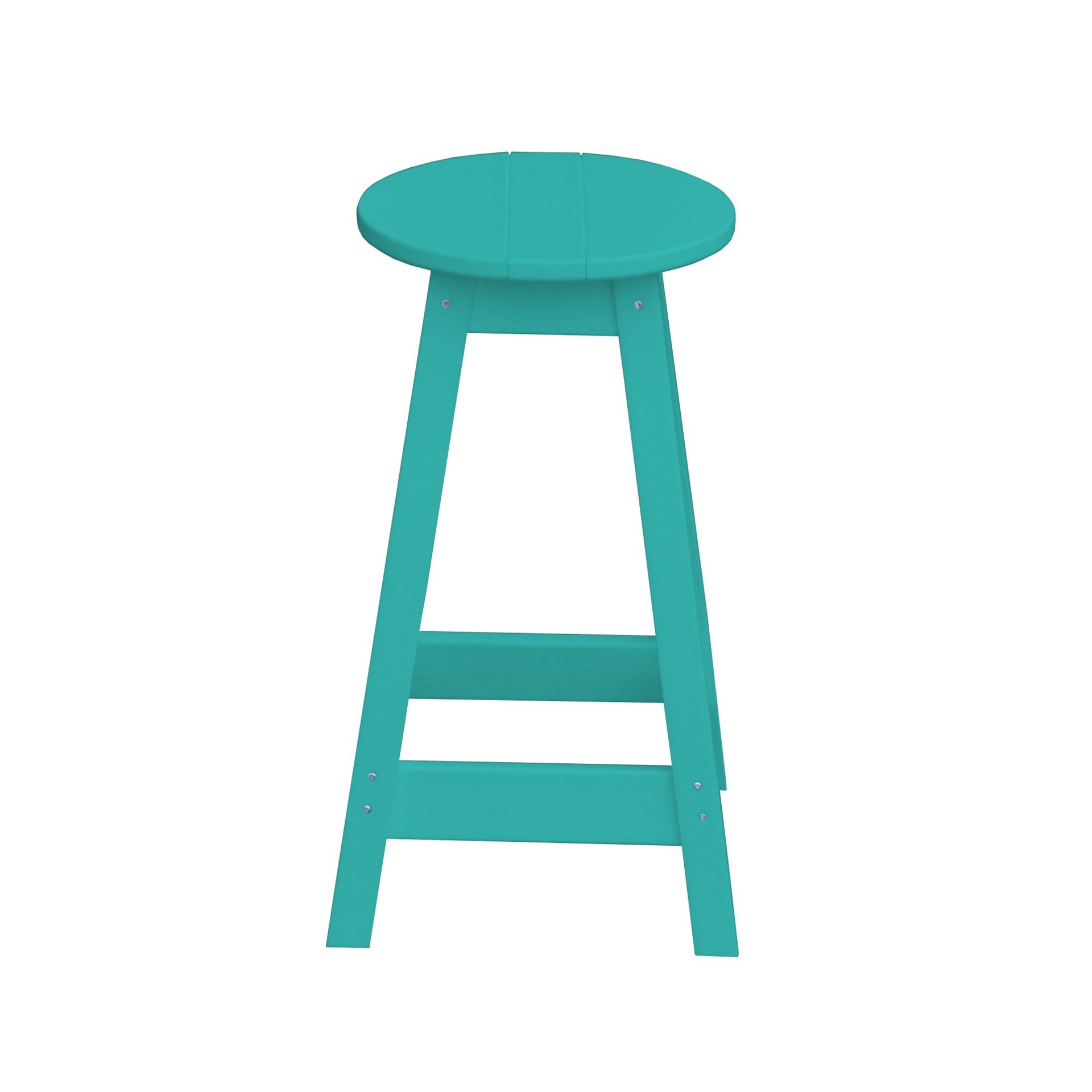 Round Counter Stool Recycled Plastic Furniture Leisure