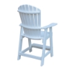  Fanback Counter Patio Chair