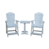 Two Patio Chairs With Round Side Table