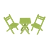 Square Folding Bistro Set