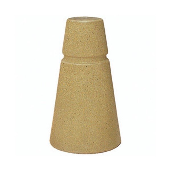 Concrete Cone Bollard With Central Reveal Line	