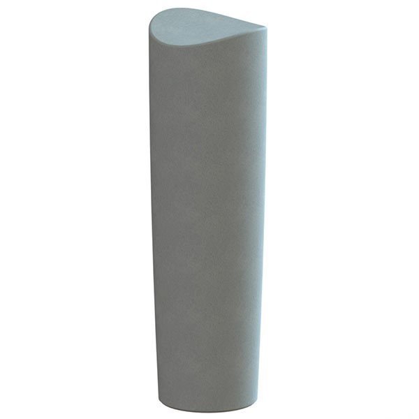 Concrete Bollard With Eclipsed Top