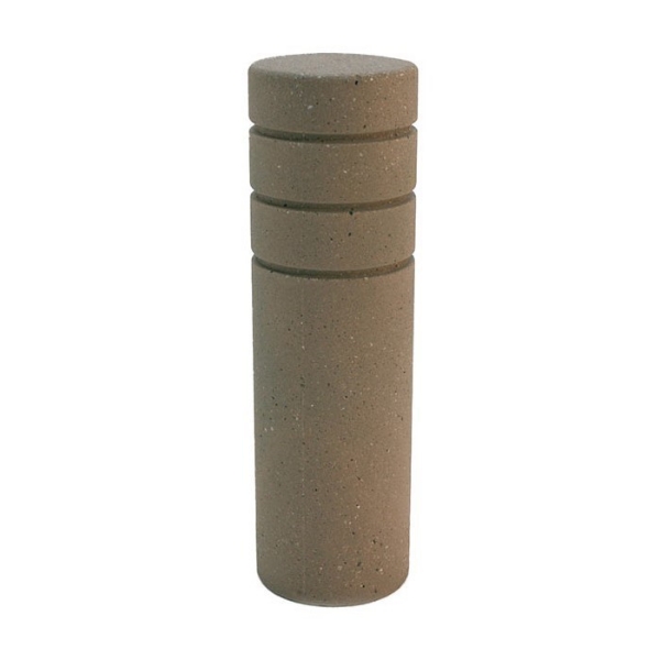 Triple Reveal Line Concrete Bollard