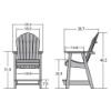 Muskoka Counter Height Dining Chair