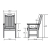 Springville Dining Armchair 