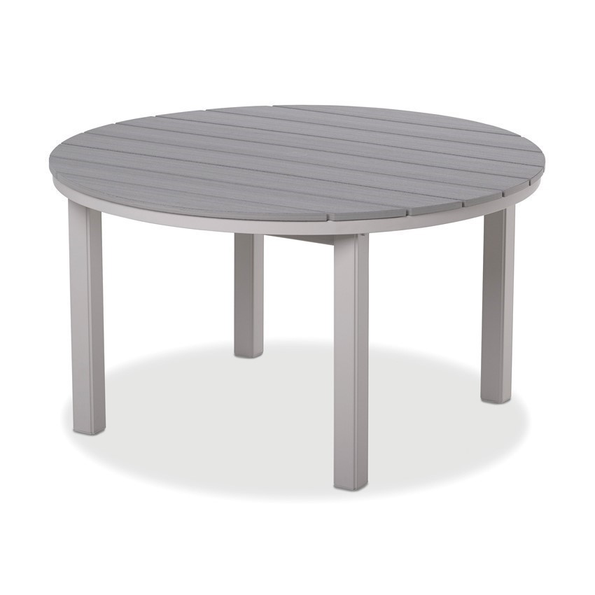 Round Rustic Polymer Dining Table – Furniture Leisure