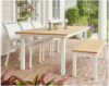 Rectangular MGP Patio Dining Table