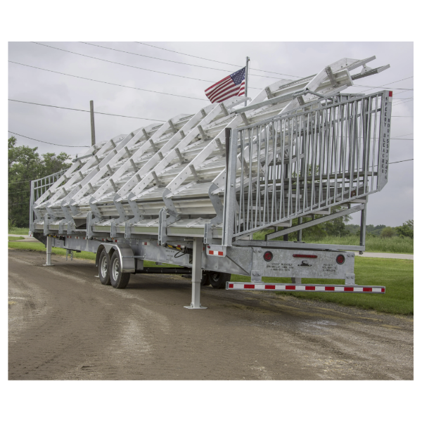 Towable Aluminum Bleacher