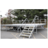 Towable Elevated Aluminum Stage