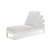 Deep Cushion Armless Chaise Lounge