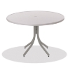 42" Round Hammered MGP Dining Table