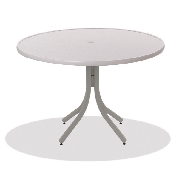 42" Round Hammered MGP Dining Table
