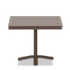 Slatted MGP Dining Table w/ Pedestal Base