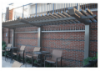 Steel Cantilever Trellis for Gardens and Apartments