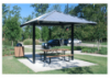 All-Steel Square Mini Park Shelter