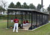 All Steel Dugout Shelter For Ballparks With 7' 6" Entry Height