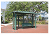  All-Steel Privacy Shelter For Bus Stops