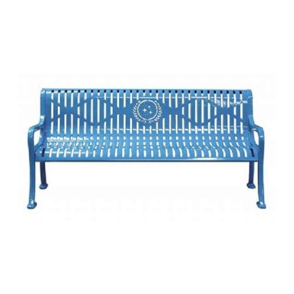 Personalized Diamond Style Thermoplastic Memorial Bench	