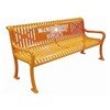 Personalized Diamond Style Memorial Thermoplastic Bench	