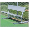 Portable Aluminum Plank Bench with Galvanized Steel Frame - 6 or 8 ft.	