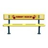 Perforated Style Buddy Bench with Back	