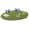 Intermediate Level Recycled Plastic Dog Park Full Furnishing Kit	