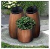 Garden Seed Commercial Plastic Trash Receptacle