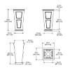 Fairfield 40" Tall Planter 