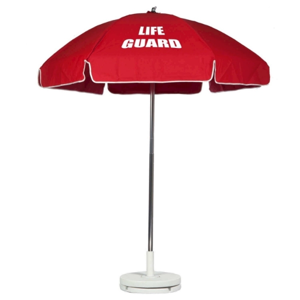 Lifeguard Printed Tilt Umbrella