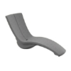 Curved In-Pool Rotoform Polymer Chaise Lounge