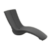 Curved In-Pool Rotoform Polymer Chaise Lounge