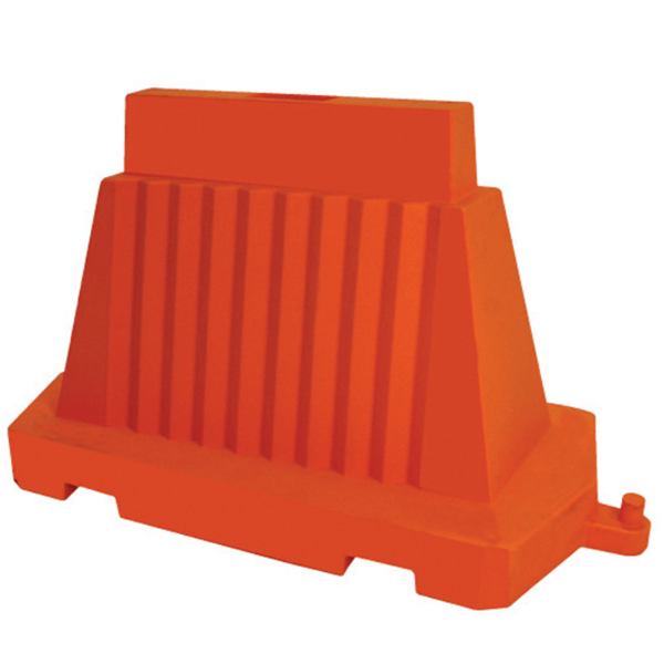 Rectangular Plastic Wall Barrier Bollard