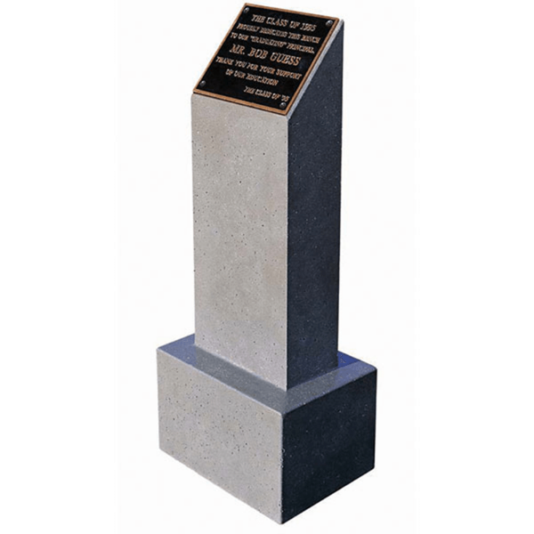 12" Monument Concrete Bollard - 290 Lbs. 