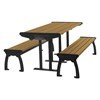 Park Ave Recycled Plastic Picnic Table With Cast Aluminum Frame	