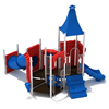 Cake Fort Playground Set For Commercial Use - Ages 6 To 23 Months - Back