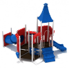 Cake Fort Playground Set For Commercial Use - Ages 6 To 23 Months - Back