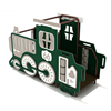 Train Playhouse Park Playsets - Ages 6 To 23 Months - Back - Neutral