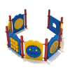 Camp Walden Playground Set For Commercial Use - Ages 6 To 23 Months - Quick Ship - Primary - Back