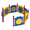 Camp Walden Playground Set For Commercial Use - Ages 6 To 23 Months - Quick Ship - Primary - Front