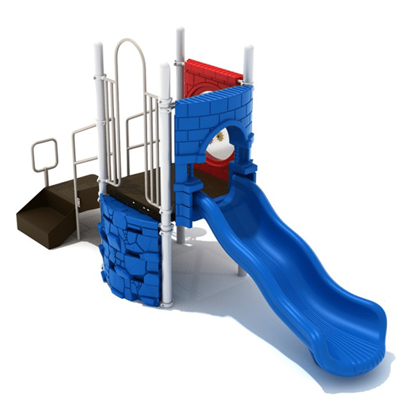 Traveling Troubadour Small Commercial Playground Equipment - Ages 2 To 12 Years - Front