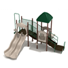 Granite Manor Commercial Playground Equipment - Ages 2 To 12 Years - Quick Ship - Back - Neutral