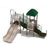 Granite Manor Commercial Playground Equipment - Ages 2 To 12 Years - Quick Ship - Back - Neutral