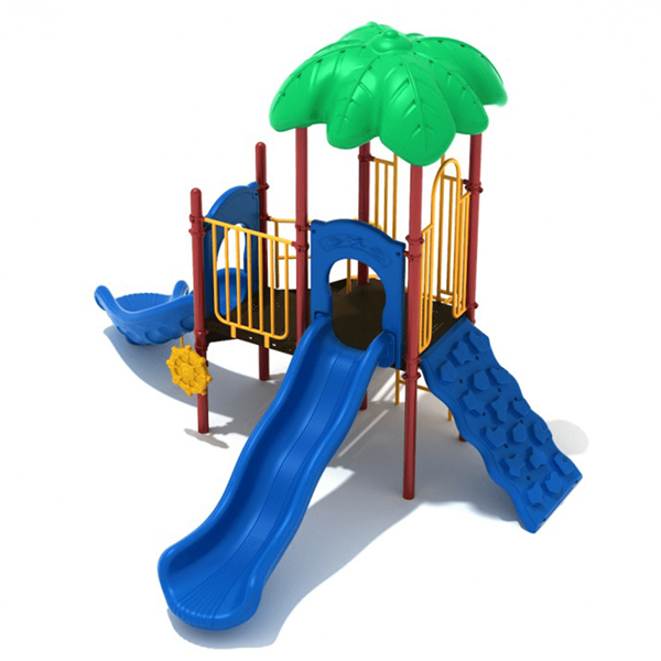 Village Greens Commercial Playground Equipment - Ages 2 to 12 Years - Quick Ship - Front - Primary