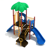 Village Greens Commercial Playground Equipment - Ages 2 to 12 Years - Quick Ship - Back - Primary