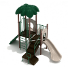 Village Greens Commercial Playground Equipment - Ages 2 to 12 Years - Quick Ship - Back - Neutral