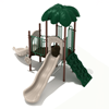 Village Greens Commercial Playground Equipment - Ages 2 to 12 Years - Quick Ship - Front - Neutral