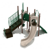 Worthy Courage Commercial Playground Equipment - Ages 2 To 12 Years - Quick Ship - Neutral - Front