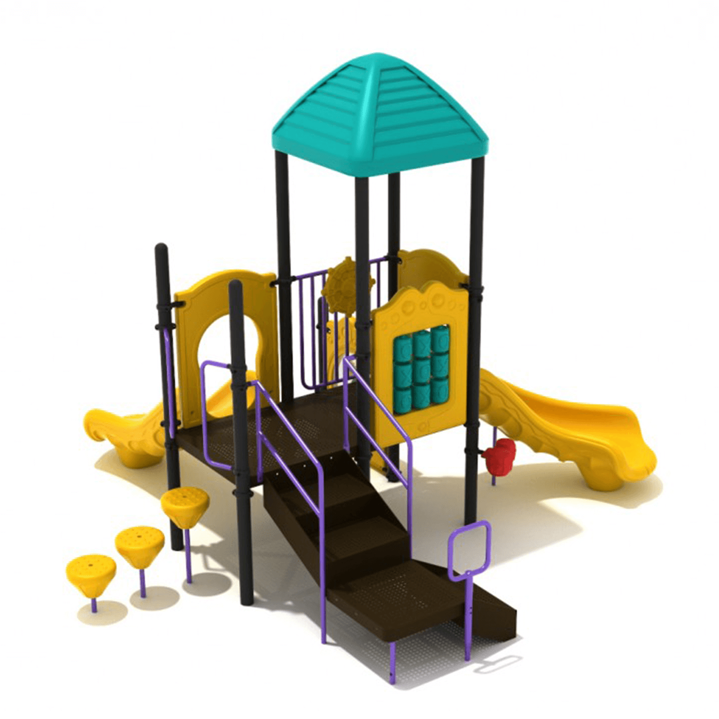 Miami Beach Preschool Playground Equipment Ages 2 to 5 Years
